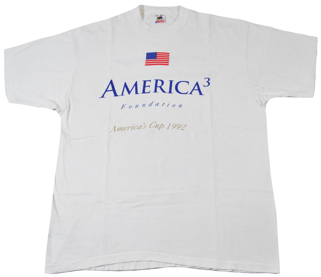 Vintage America's Cup 1992 Sailing Shirt Size 2X-Large