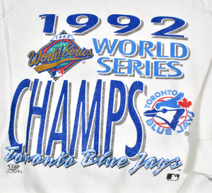 Vintage Toronto Blue Jays 1992 World Series Sweatshirt Size Medium