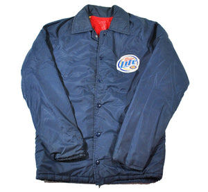 Vintage Miller Lite 80s Pile Jacket Size Medium