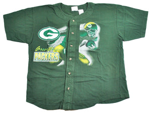 Vintage Green Bay Packers 1996 Jersey Shirt Size X-Large