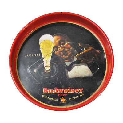 Vintage Budweiser 80s Beer Tray