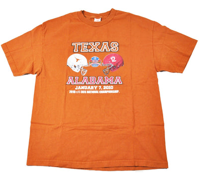 Vintage Texas Longhorns Alabama Crimson Tide Shirt Size X-Large