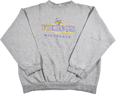 Vintage Minnesota Vikings Sweatshirt Size Large
