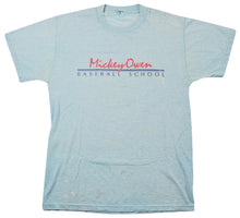 Vintage Mickey Owen Baseball School Shirt Size Medium
