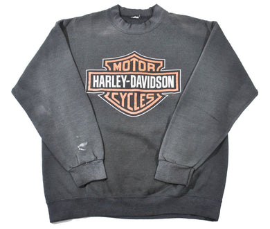 Vintage Harley Davidson Motorcycles Sweatshirt Size Large