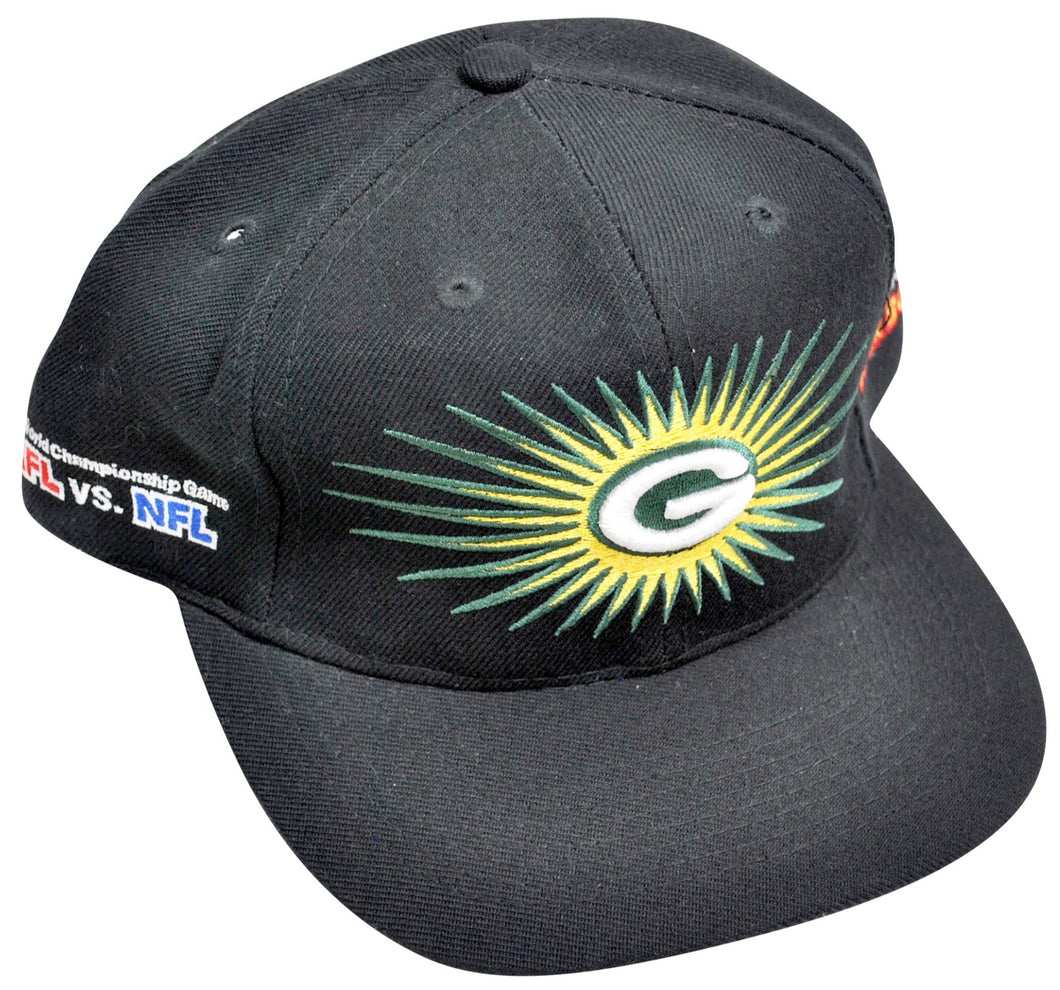 Green Bay Packers NFL Custom Painted Straw Cowboy Hat with Patch and  Hatband