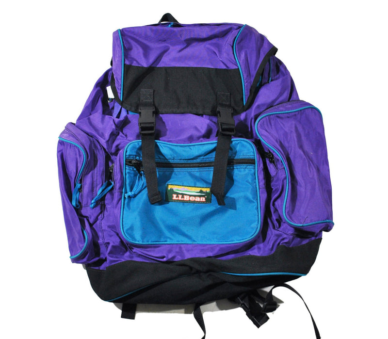 バッグ Rare! 80s L.L.Bean Rucksack TOTE BAG USA Vintage 80s LL BEAN rucksack backpack green blue Rare | eBay