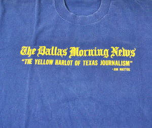 Vintage The Dallas Morning News Shirt Size X-Large