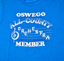 Vintage Oswego All Country Orchestra Member 80s Shirt Size Large