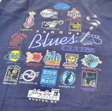 Vintage Blues Clubs Shirt Size X-Large