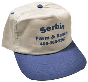 Vintage Serbin Farm & Ranch Snapback