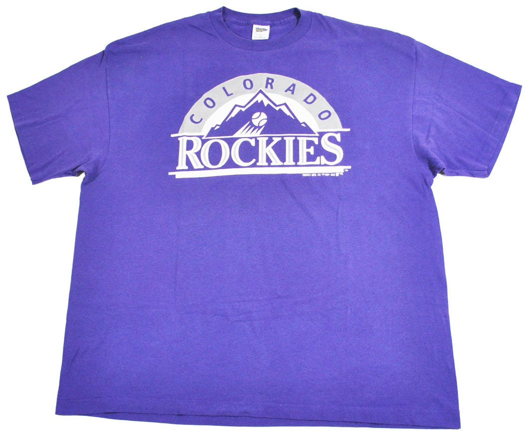 Vintage Colorado Rockies 1991 Shirt Size 2X-Large