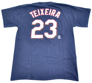 Vintage Texas Rangers Mark Teixeira Shirt Size Large
