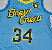 Milwaukee Brewers Giannis Antetokounmpo Jersey Size Small