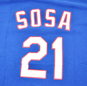 Vintage Texas Rangers Sammy Sosa Shirt Size Large