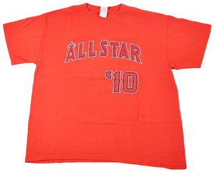Vintage Anaheim Angels 2010 All Star Shirt Size X-Large