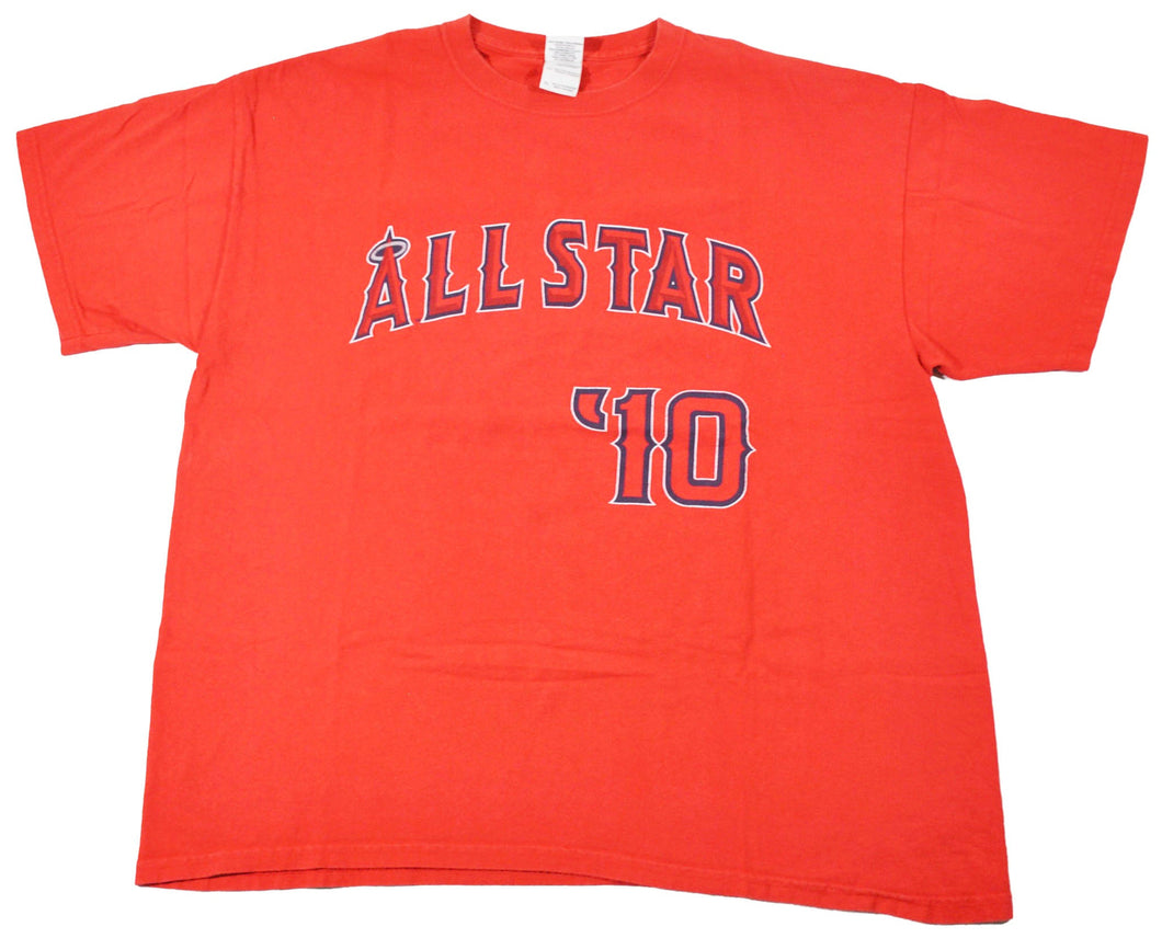 Vintage Anaheim Angels 2010 All Star Shirt Size X-Large