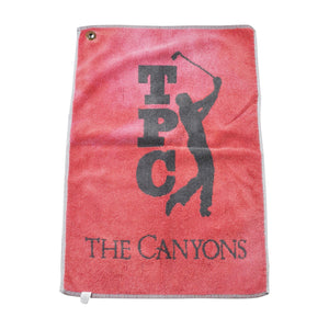 Vintage TPC The Canyons Golf Towel