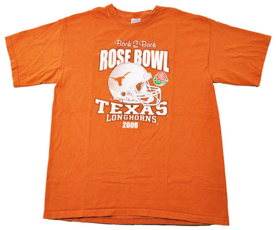 Vintage Texas Longhorns 2006 Rose Bowl Shirt Size Large