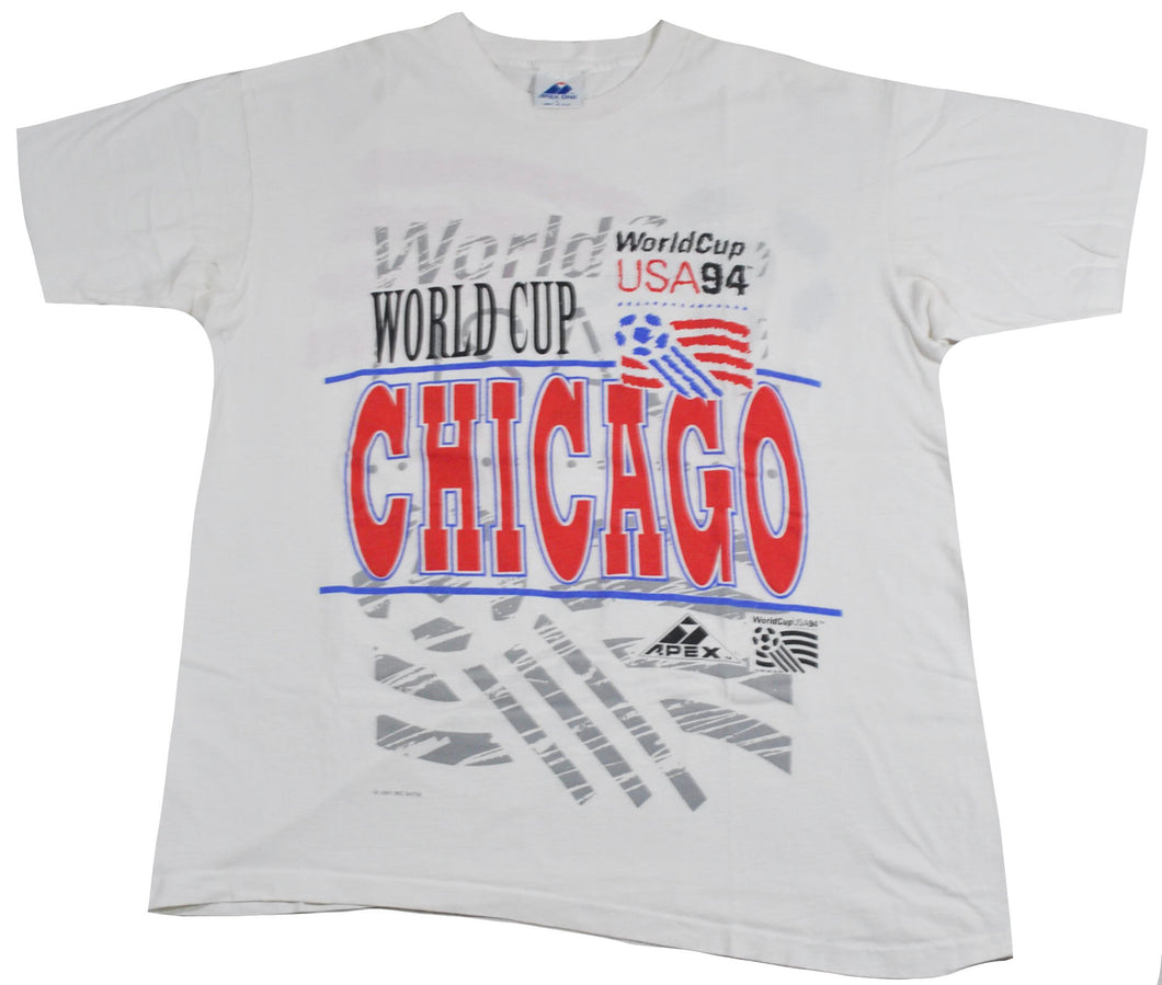 Vintage World Cup USA Chicago 1994 Shirt Size Large