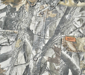 Vintage Woolrich Camo Button Shirt Size 3X-Large