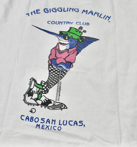 Vintage The Giggling Marlin Country Club Shirt Size X-Large