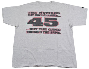 Vintage Chicago Bulls Michael Jordan Starter Brand Shirt Size X-Large