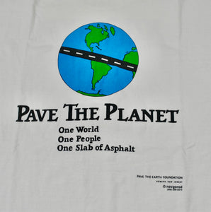 Vintage Pave The Planet Shirt Size 2X-Large