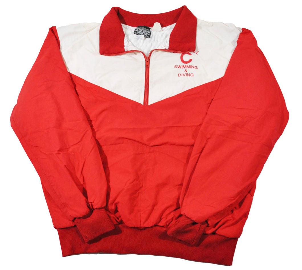 Vintage Cornell Swimming & Diving Jacket Size X-Large