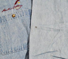 Vintage Austin College Denim Button Shirt Size X-Large
