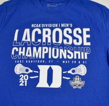 Duke Blue Devils Lacrosse Shirt Size Small