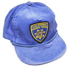 Vintage California Highway Patrol Zip Strap Hat