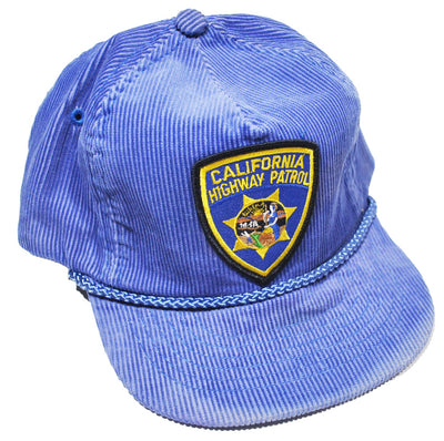 Vintage California Highway Patrol Zip Strap Hat