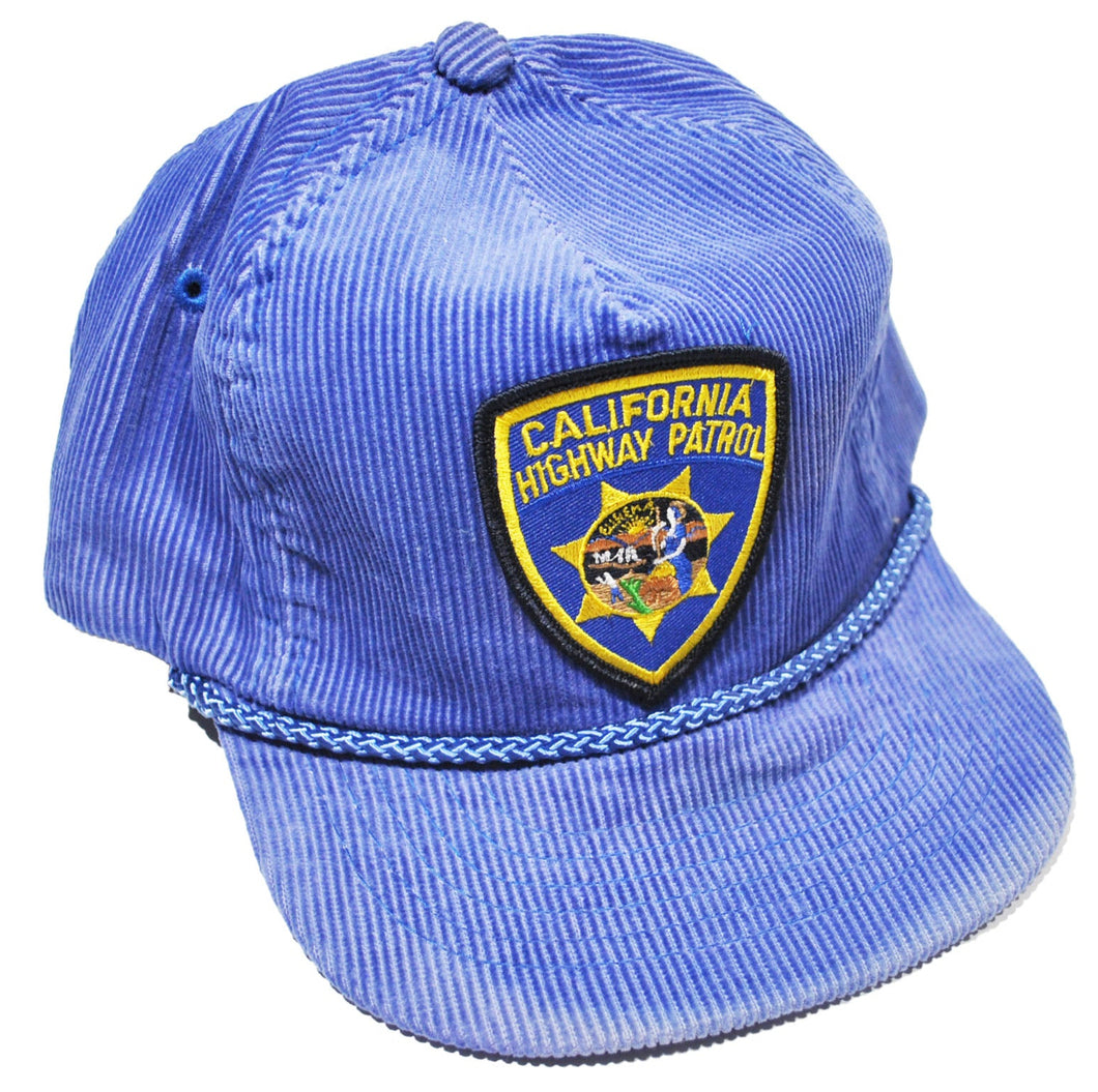 Vintage California Highway Patrol Zip Strap Hat