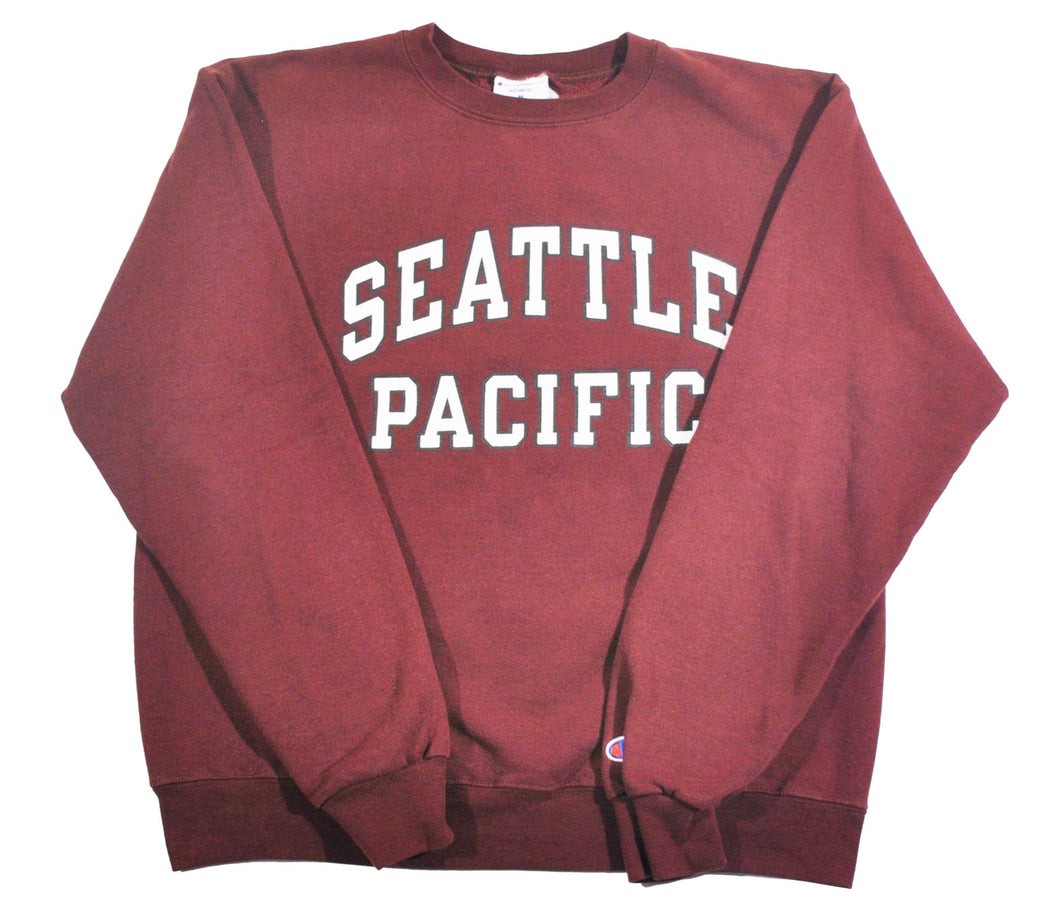 Seattle Pacific Champion Brand Sweatshirt Size Medium
