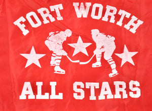 Vintage Fort Worth 60's 70's All Stars Amateur Hockey State Champions Russell Jacket Size Medium