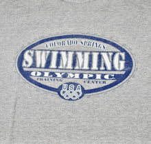 Vintage Olympic Swimming Training Center Shirt Size Large