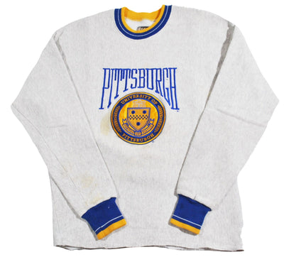 Vintage Pittsburgh Panthers Cropped Sweatshirt Size Large