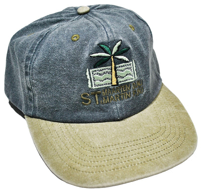 Vintage St. Martin Strap Hat