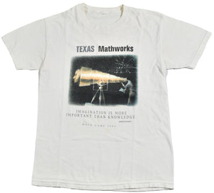 Vintage Texas Albert Einstein Math Camp Shirt Size Small