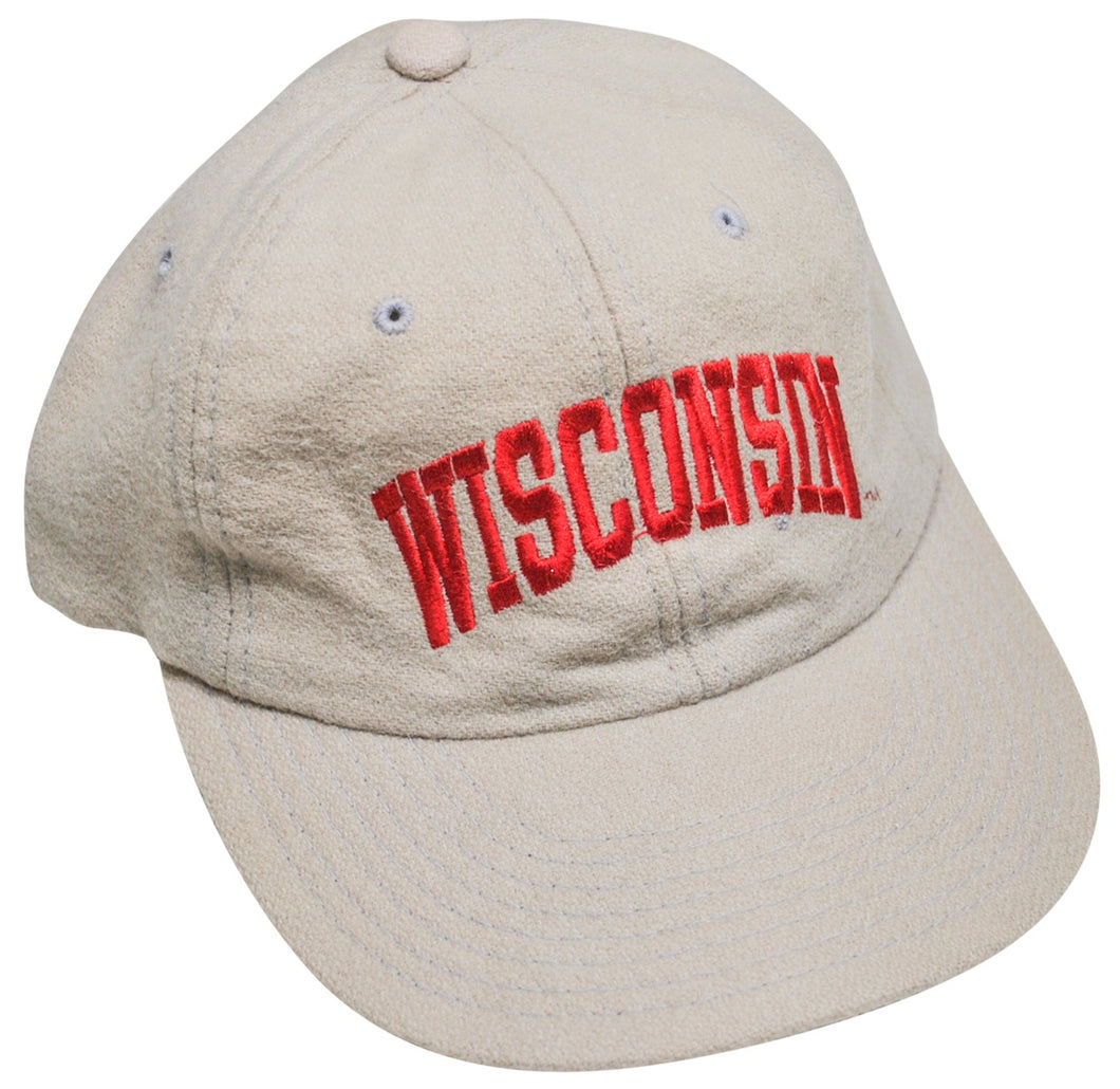 Vintage Wisconsin Badgers Champion Brand Strap Hat Yesterday s Attic