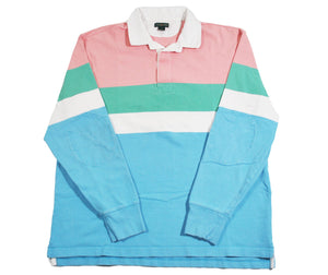 Vintage J Crew Rugby Polo Size Large