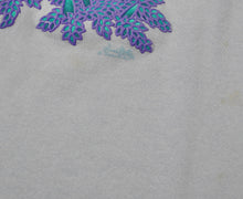 Vintage Butterfly Flowers Sweatshirt Size Large