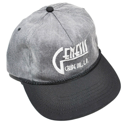 Vintage Genesis Crude Oil Leather Strap Hat