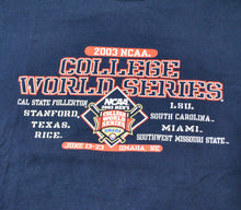 Vintage College World Series NCAA Shirt Size Small