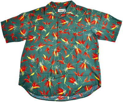 Vintage Straight Down Button Made in USA Shirt Size X-Large
