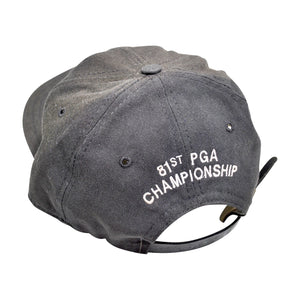 Vintage PGA Championship 1999 Medinah Country Club Tiger Woods Leather Strap Hat.