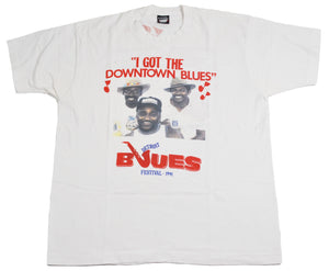 Vintage Detroit Blues Festival 1991 Shirt Size X-Large