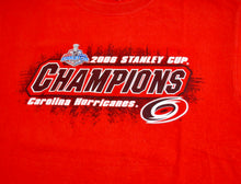 Vintage Carolina Hurricanes 2006 Stanley Cup Shirt Size Large