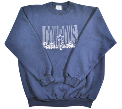 Vintage Dallas Cowboys Crewneck Pullover Sweatshirt Large Early 90s
